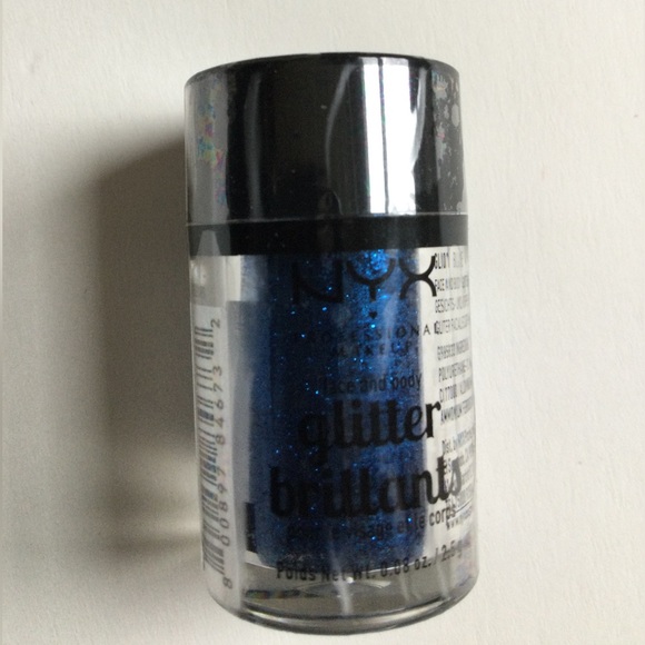 COPY - NYX Glitter Brillants Blue GLI 01 for Body and Eyes - Picture 5 of 8